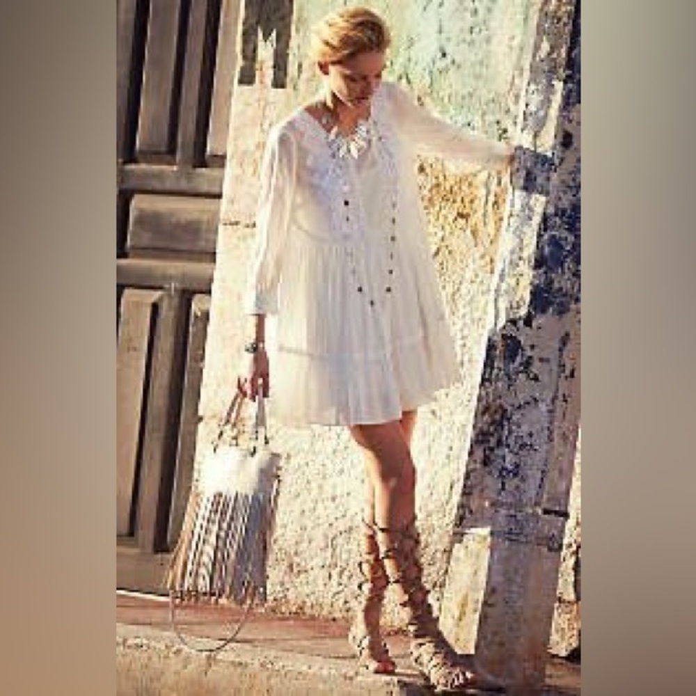 Anthropologie altered midi dress